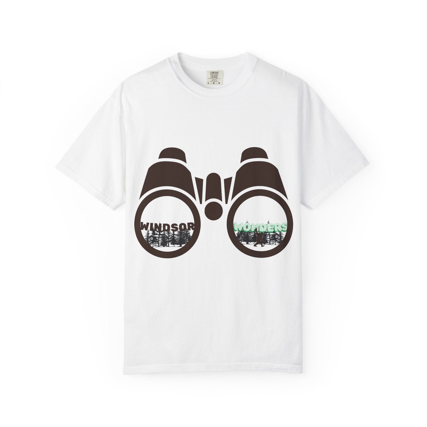 Unisex Windsor Wonders Binoculars T-Shirt, Nature Lover Gift, Outdoor Adventure Tee, Gift for Her, Hiking Shirt, Summer Casual Wear