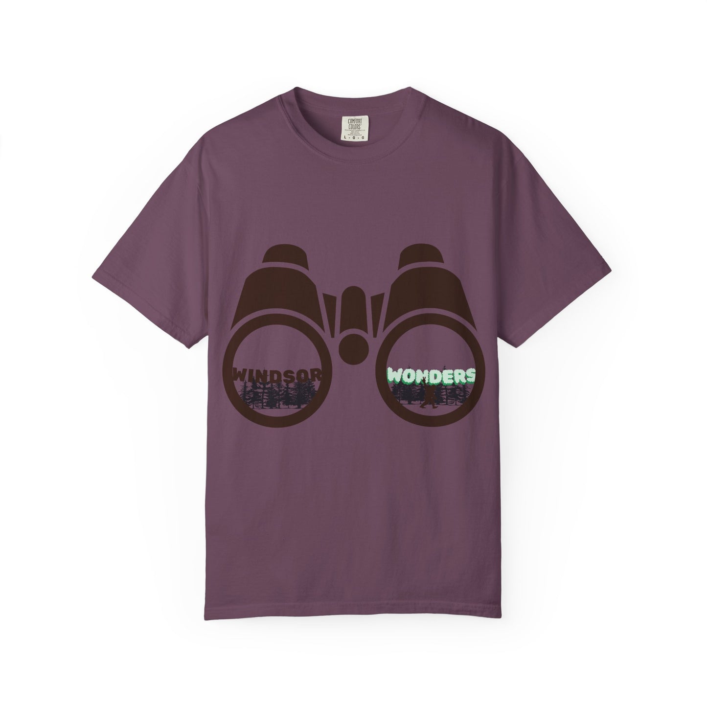 Unisex Windsor Wonders Binoculars T-Shirt, Nature Lover Gift, Outdoor Adventure Tee, Gift for Her, Hiking Shirt, Summer Casual Wear