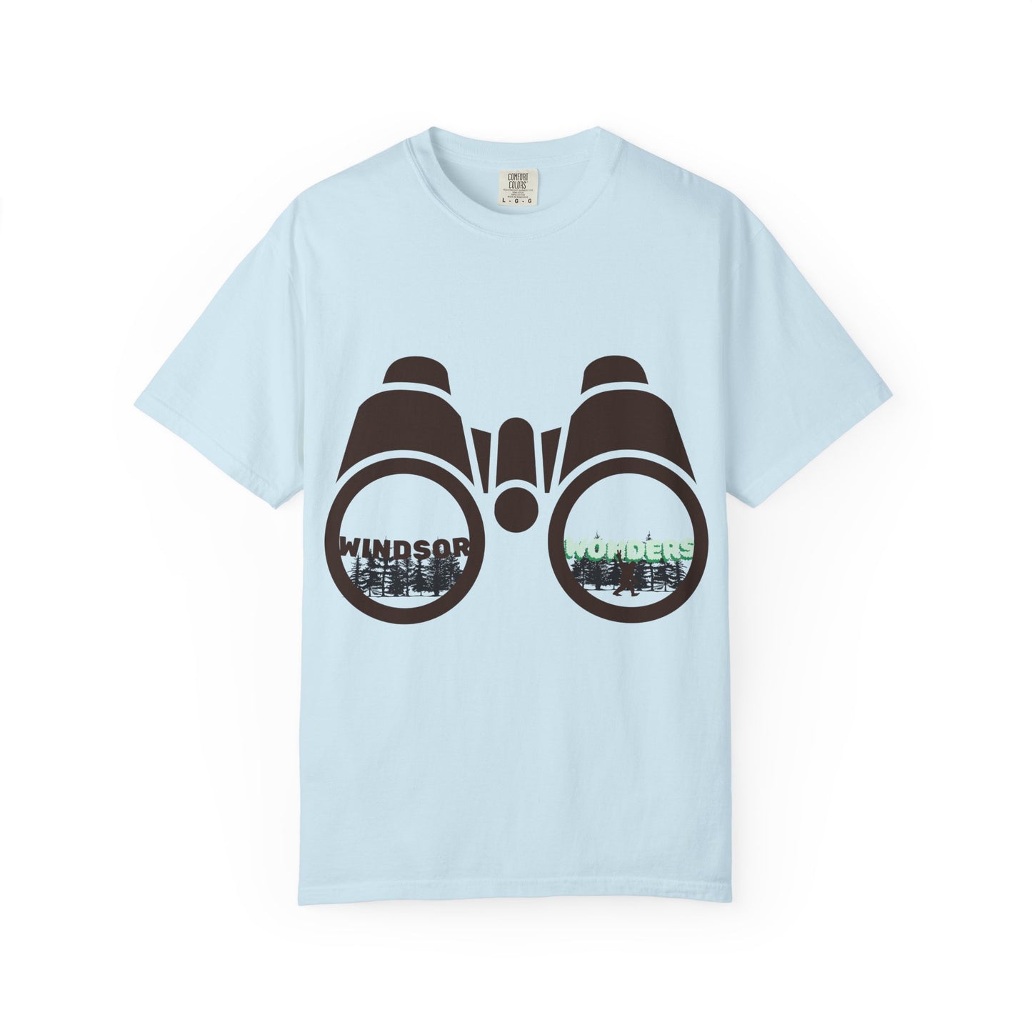 Unisex Windsor Wonders Binoculars T-Shirt, Nature Lover Gift, Outdoor Adventure Tee, Gift for Her, Hiking Shirt, Summer Casual Wear