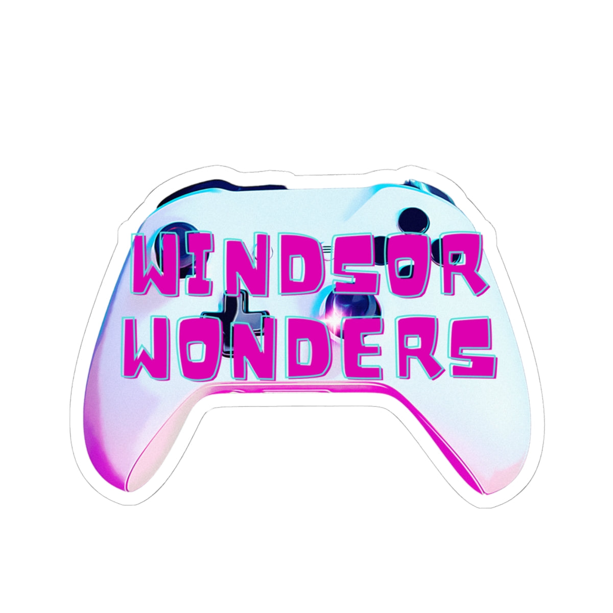 Gamer Stickers - Windsor Wonders Game Controller Design