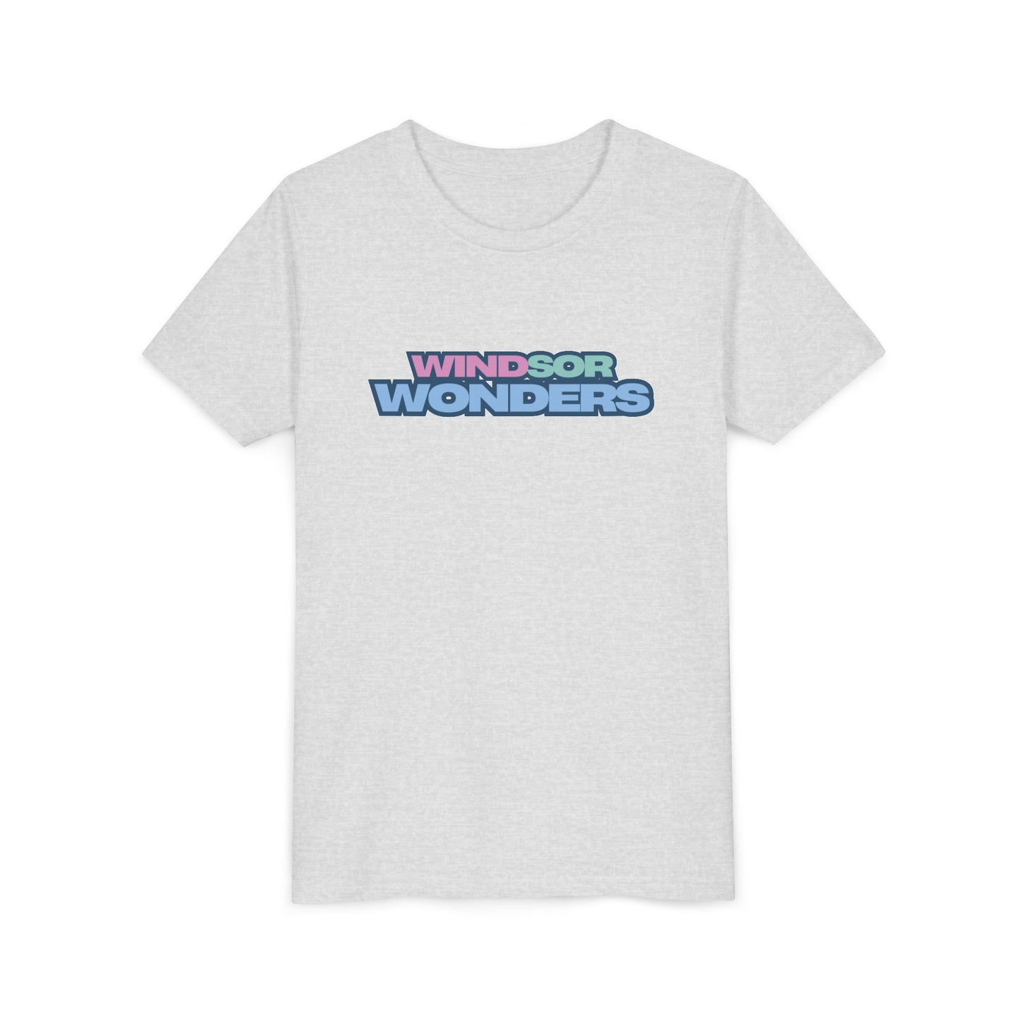 Windsor Wonders Youth Short Sleeve Tee - 'Windsor Wonders' Graphic T-Shirt, Fun Summer Wear, Gift for Kids, Adventure Apparel, Family Outing