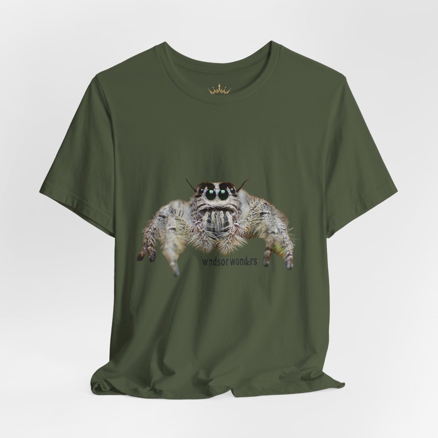 Windsor Wonders Spooder-Inspired Unisex Tee, Cute Cat Shirt, Animal Lover Gift, Fun Graphic Tees, Unique Casual Wear