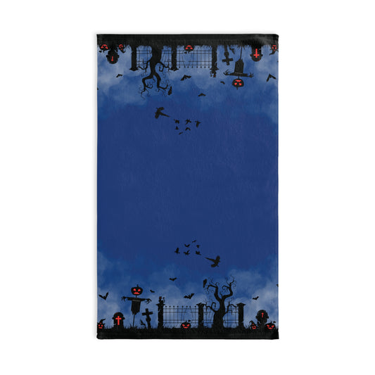 Windsor Wonders Dark Blue Graveyard Hand Towel
