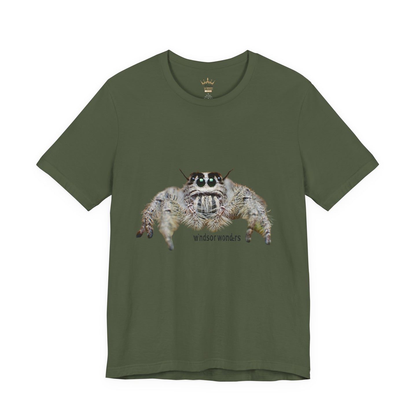 Windsor Wonders Spooder-Inspired Unisex Tee, Cute Cat Shirt, Animal Lover Gift, Fun Graphic Tees, Unique Casual Wear