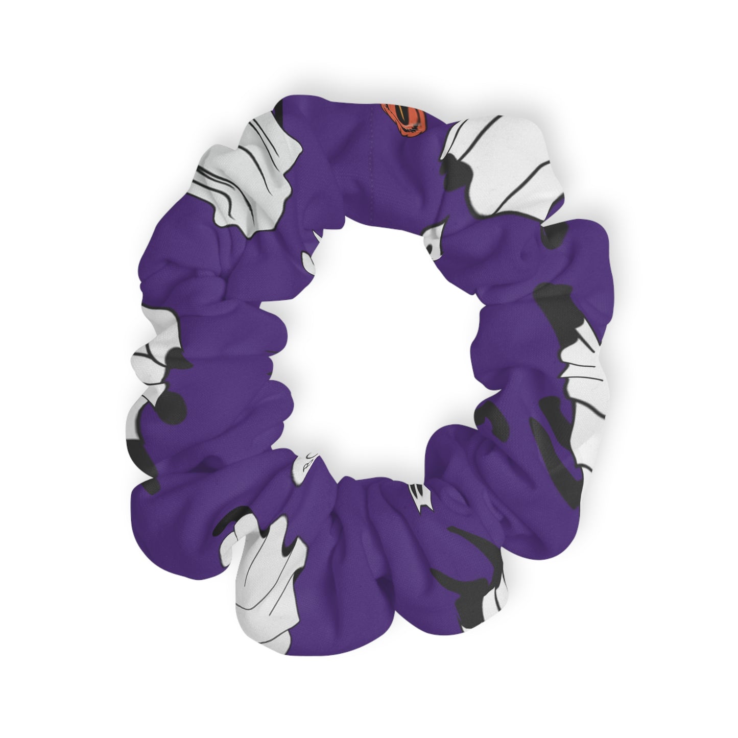 Windsor Wonders Ghost Cats Purple Scrunchie