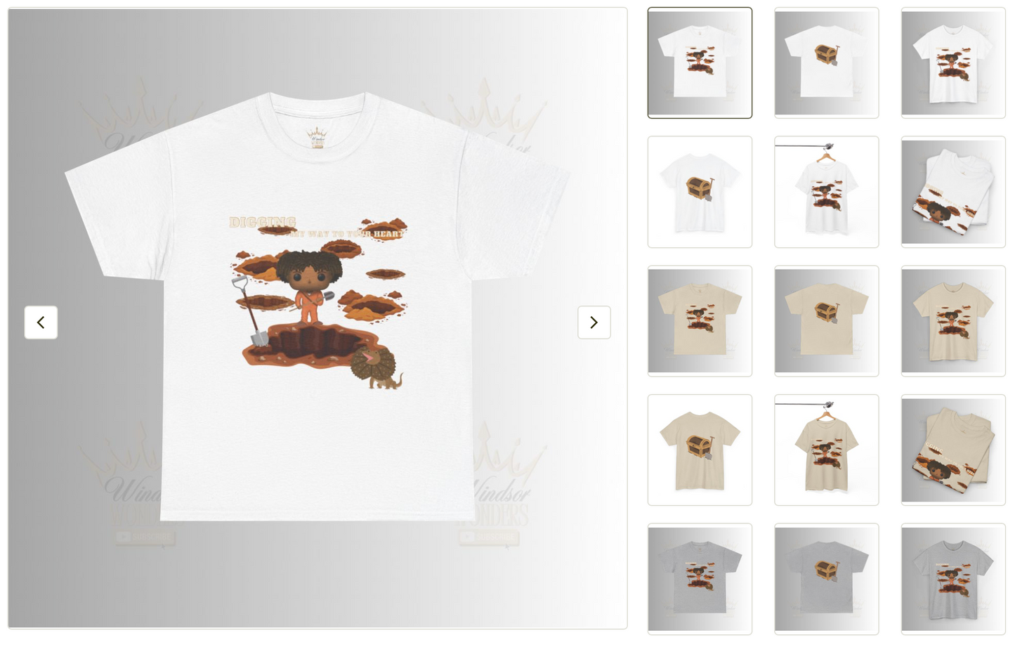 Digging Unisex Heavy Cotton Tee, Treasure Hunt T-Shirt, Kids Exploration Shirt, Fun Family Activity Tee, Treasure Map Gift