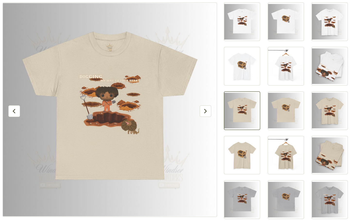 Digging Unisex Heavy Cotton Tee, Treasure Hunt T-Shirt, Kids Exploration Shirt, Fun Family Activity Tee, Treasure Map Gift